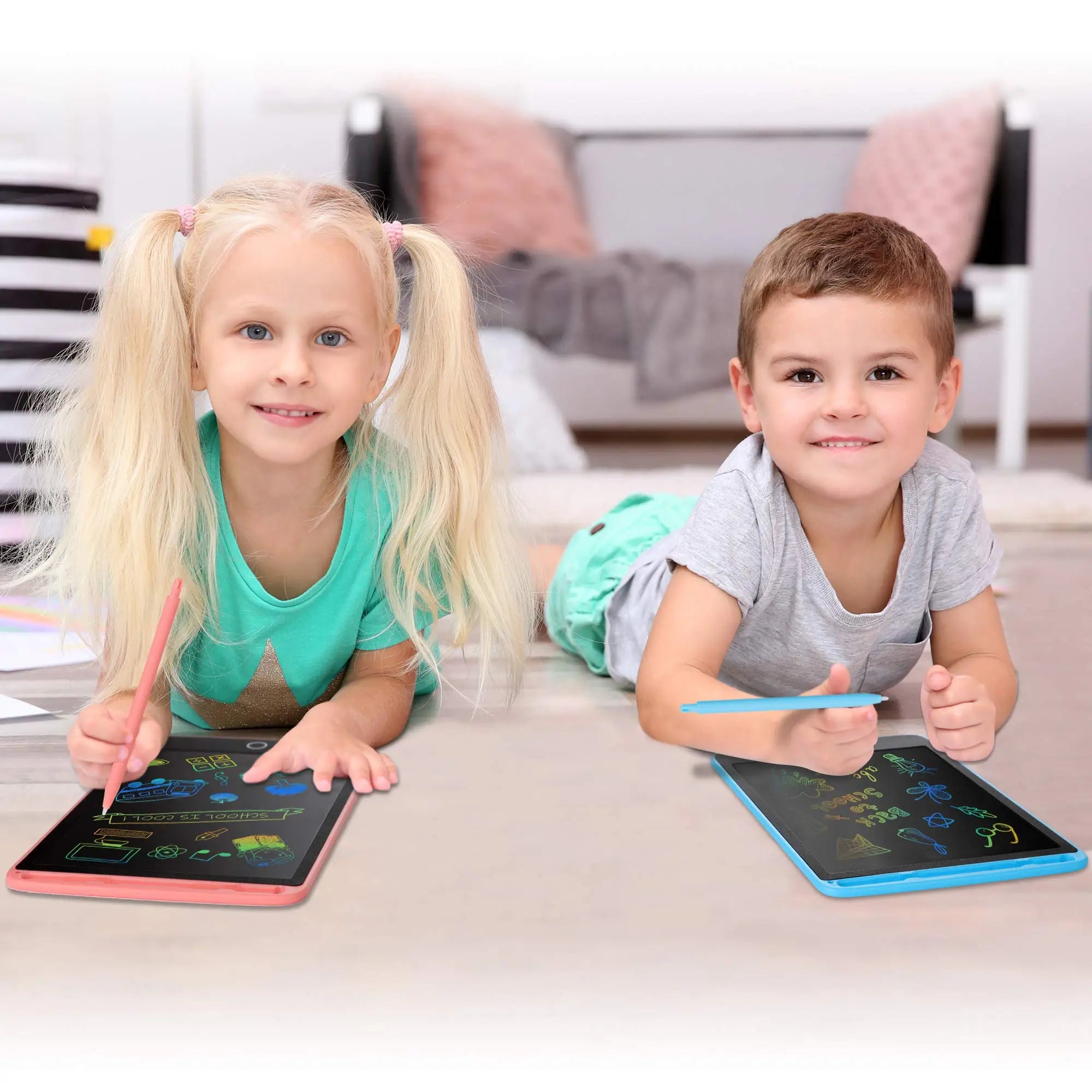Prancheta Eletrônica LCD – Tablet de Escrita e Desenho Infantil Disponível nos tamanhos: 8.5 / 10 / 12 polegadas