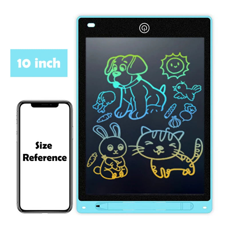 Prancheta Eletrônica LCD – Tablet de Escrita e Desenho Infantil Disponível nos tamanhos: 8.5 / 10 / 12 polegadas