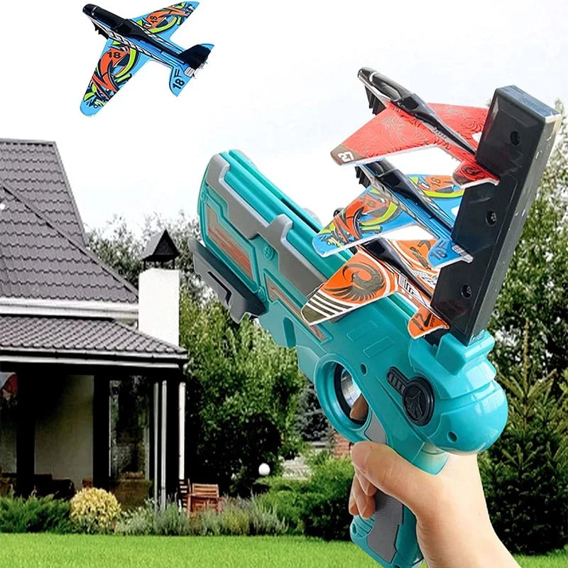 Brinquedo Educativo Aeronave Ejetável – Para Meninos de 3 a 5 Anos