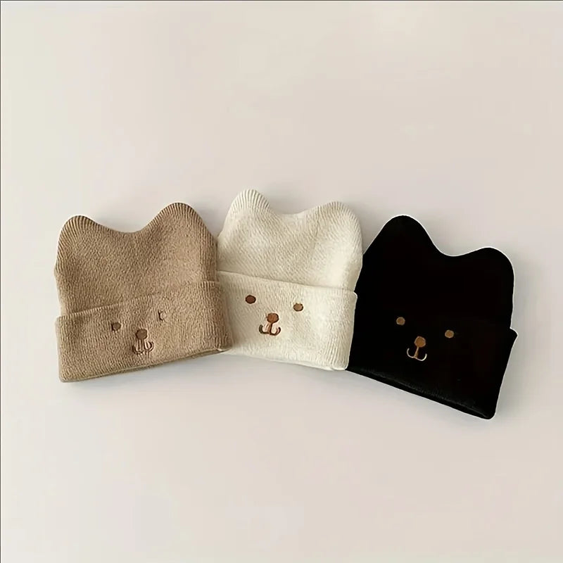 Chapéus de bebê recém-nascido: gorro de inverno quente, mais grosso, de algodão macio e elástico. Boné de bebê para meninas e meninos, infantil, bonnet, acessórios.