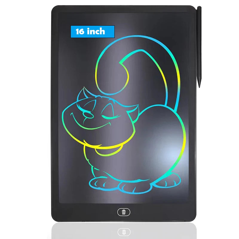 Prancheta Eletrônica LCD – Tablet de Escrita e Desenho Infantil Disponível nos tamanhos: 8.5 / 10 / 12 polegadas