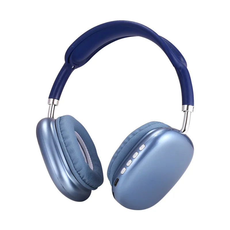 Novo P9 Sem Fio Bluetooth - Fones de Ouvido com Cancelamento de Ruído e Microfone