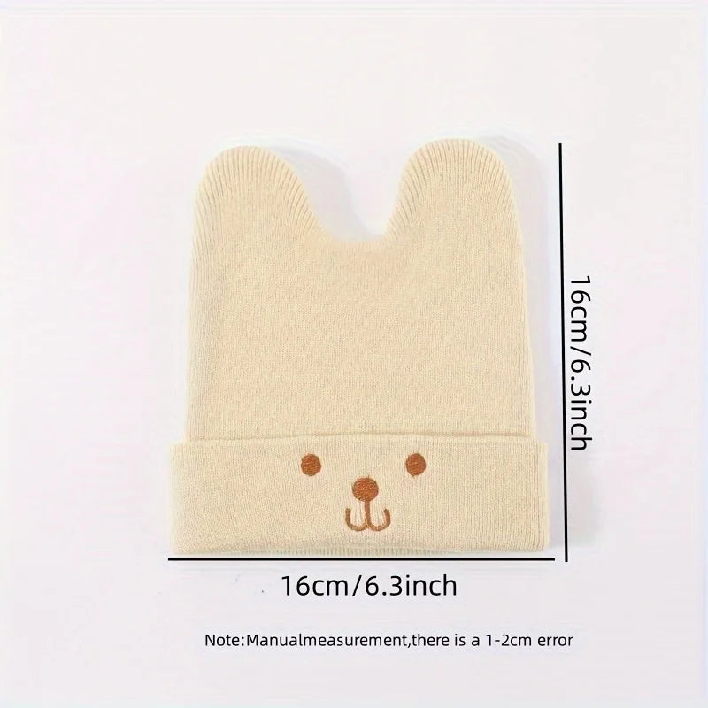 Chapéus de bebê recém-nascido: gorro de inverno quente, mais grosso, de algodão macio e elástico. Boné de bebê para meninas e meninos, infantil, bonnet, acessórios.