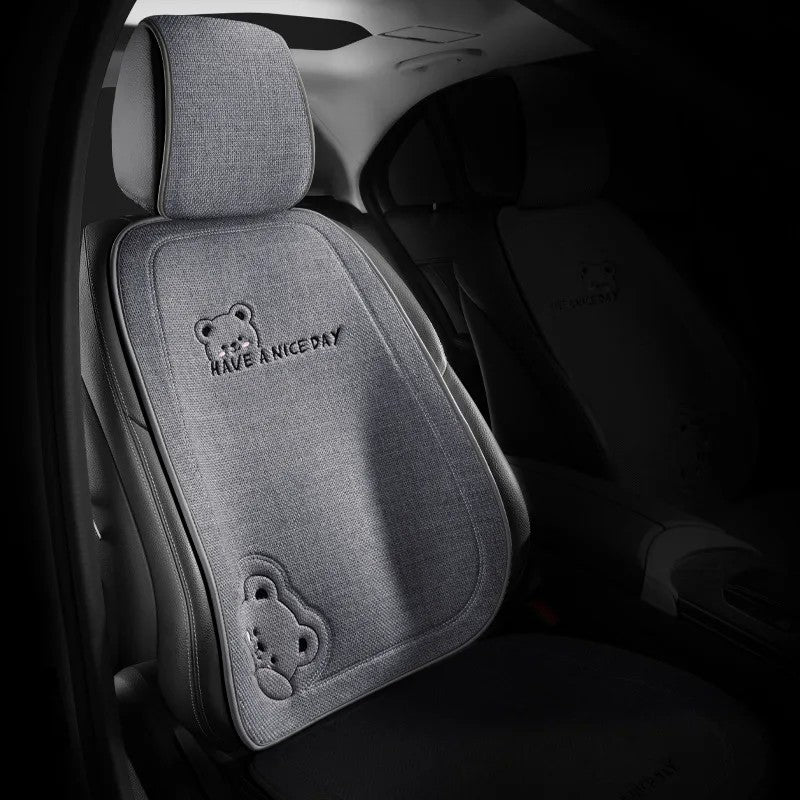 Capa de Almofada para Assento de Carro - Estilo, Conforto e Proteção Antiderrapante!