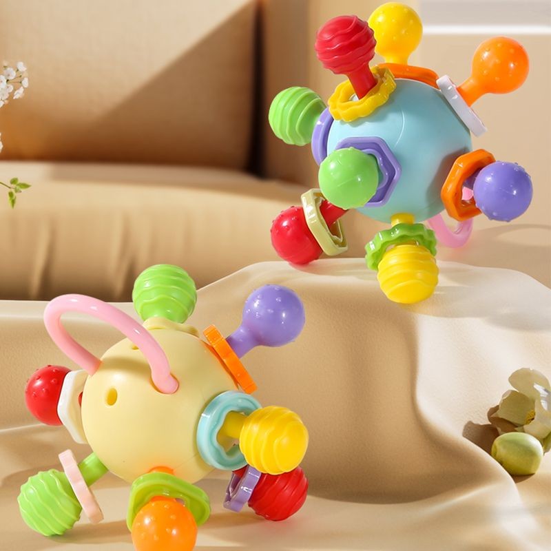Bola Macia de Segurar para Bebês — Xingdun Presente ideal para bebês de 0 a 3 anos! ?