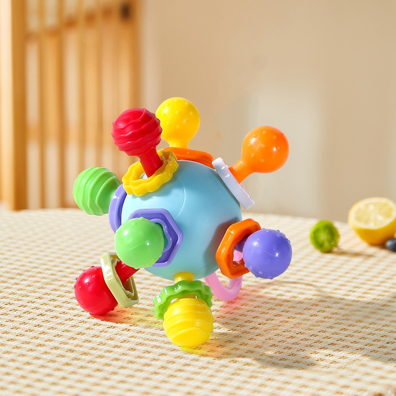Bola Macia de Segurar para Bebês — Xingdun Presente ideal para bebês de 0 a 3 anos! ?