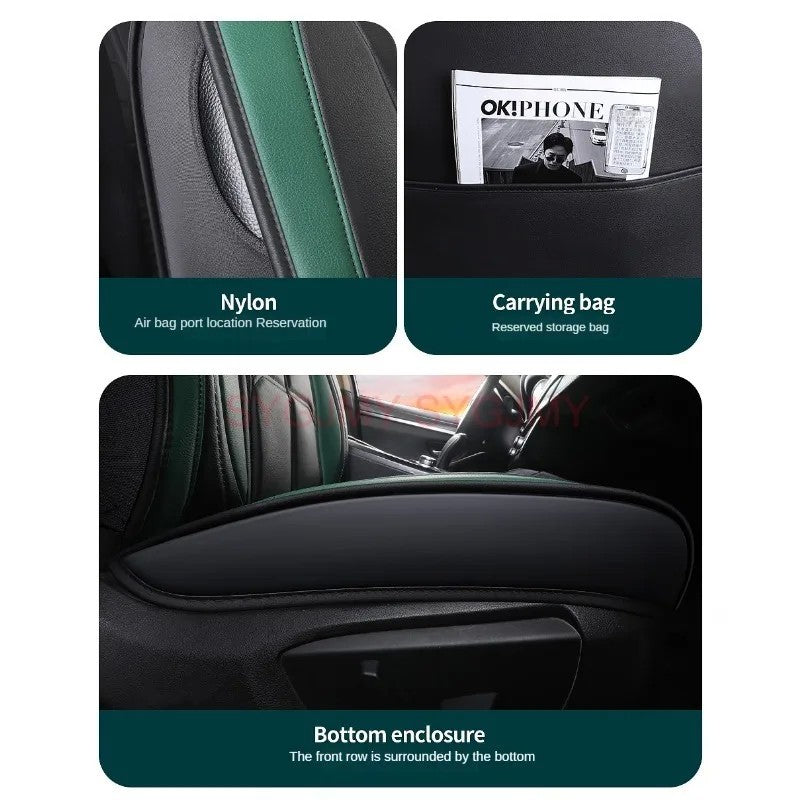Capa de Banco Automotivo Universal em Couro PU – Proteção, Conforto e Estilo para o Seu Carro!