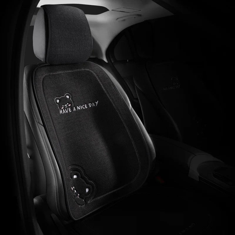 Capa de Almofada para Assento de Carro - Estilo, Conforto e Proteção Antiderrapante!