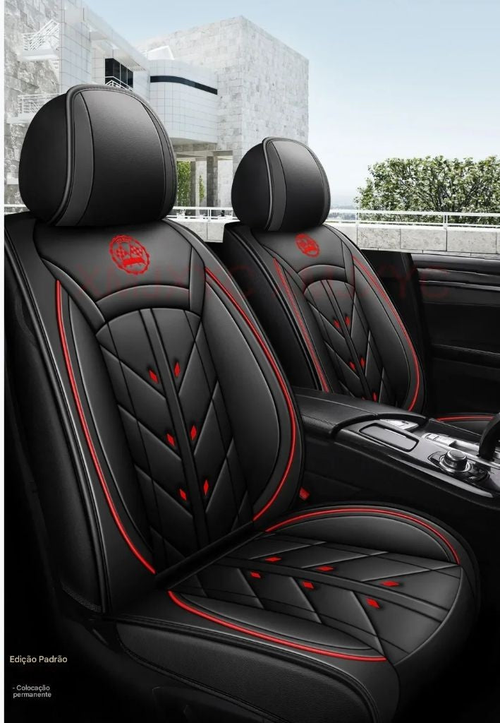 CAPA DE BANCO UNIVERSAL EM COURO PREMIUM!