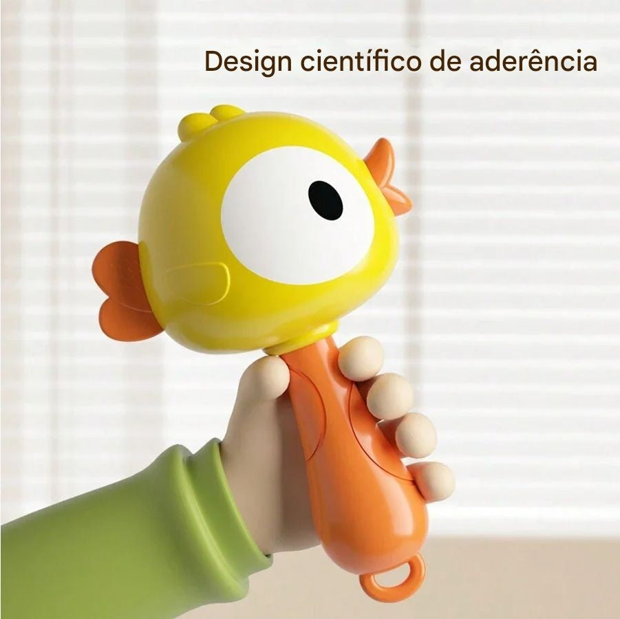 ? Brinquedo Musical Brilhante — Maracas para Bebês com 3 Meses ou Mais!