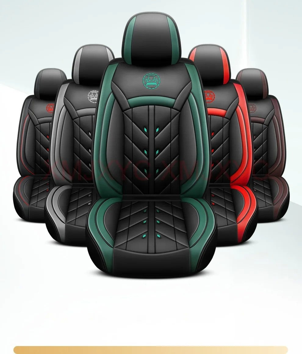 CAPA DE BANCO UNIVERSAL EM COURO PREMIUM!