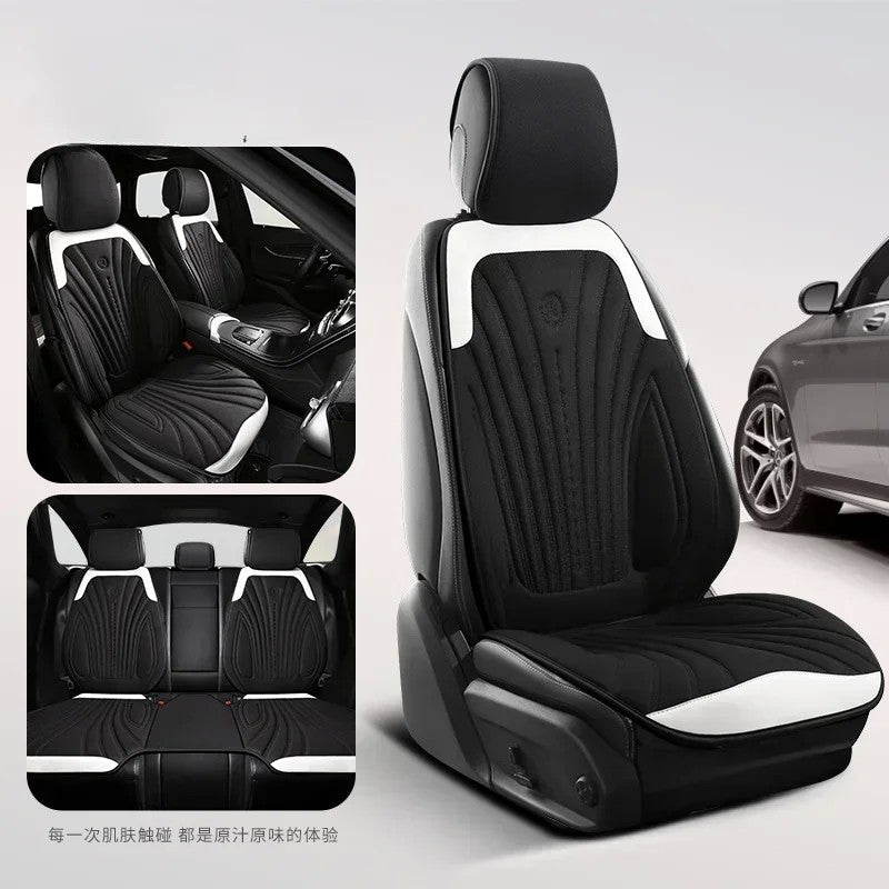 Capa de Assento Universal em Couro Premium – Conforto e Estilo em Todas as Estações!