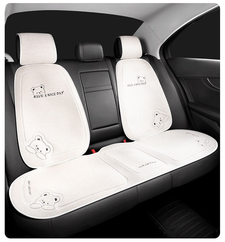 Capa de Almofada para Assento de Carro - Estilo, Conforto e Proteção Antiderrapante!