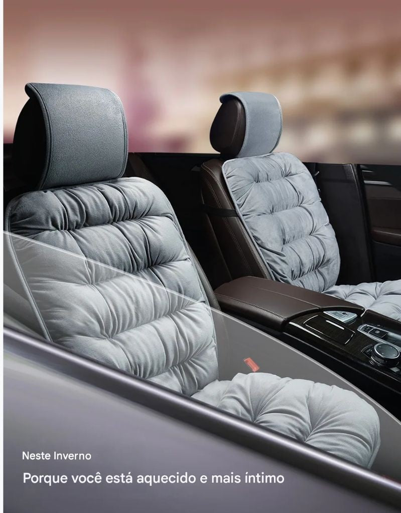 Almofada de Assento Automotivo, Proteção e Estilo para o inverno!
