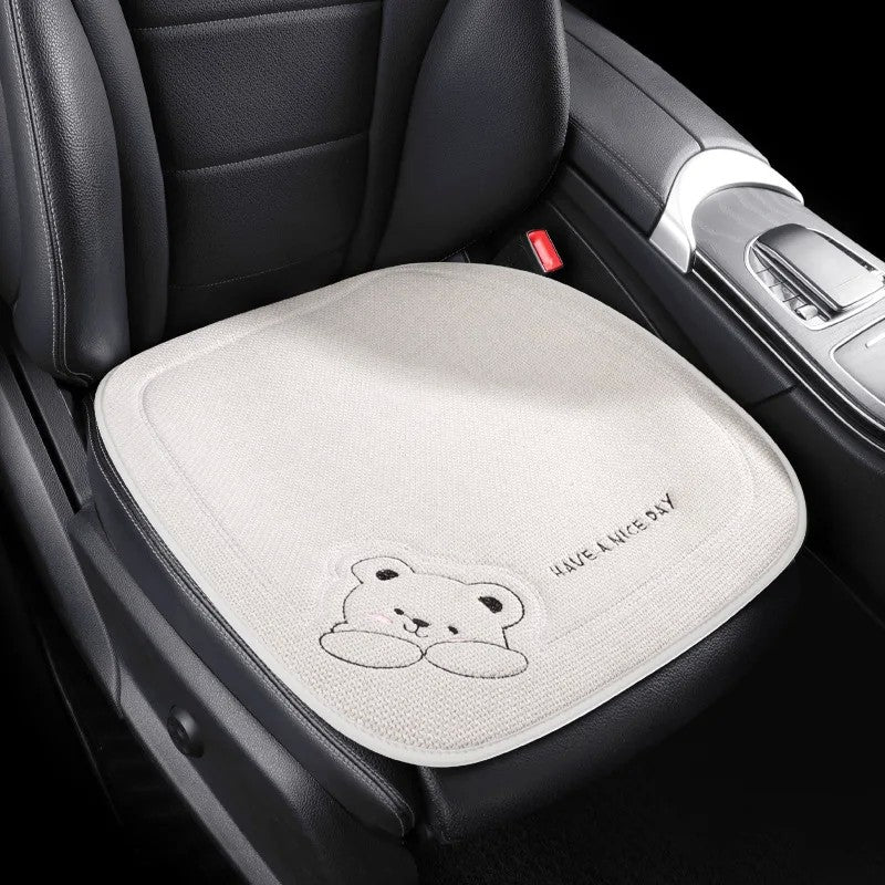 Capa de Almofada para Assento de Carro - Estilo, Conforto e Proteção Antiderrapante!