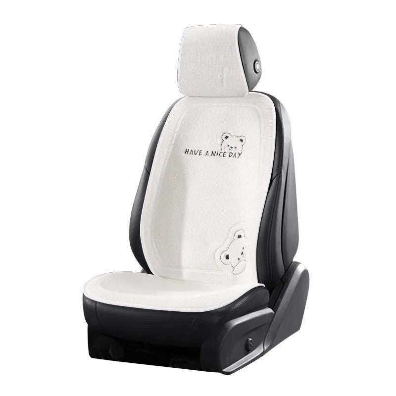 Capa de Almofada para Assento de Carro - Estilo, Conforto e Proteção Antiderrapante!