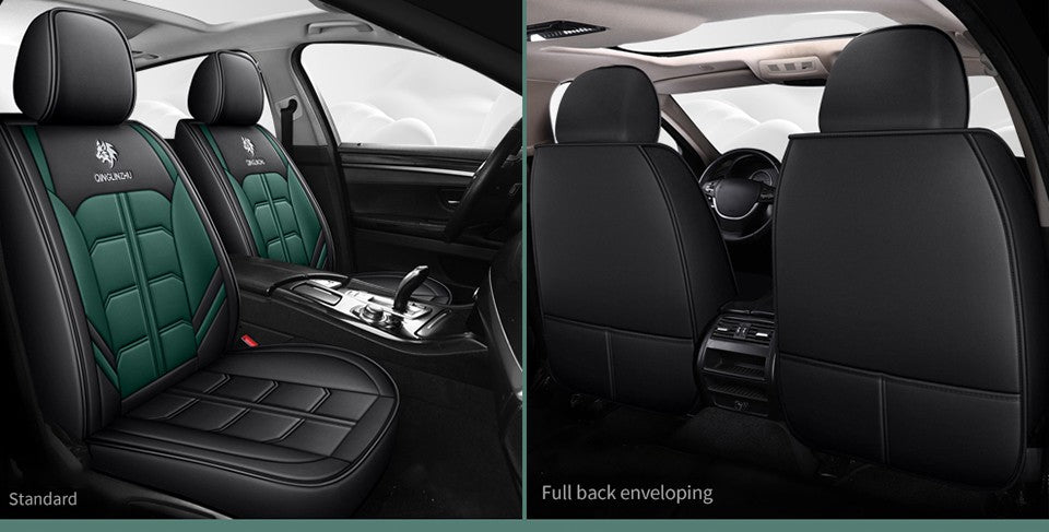 Capa de Assento em Couro Universal para Nissan Qashqai J11, X-Trail, March, Patrol e Mais | Acessórios Automotivos Premium