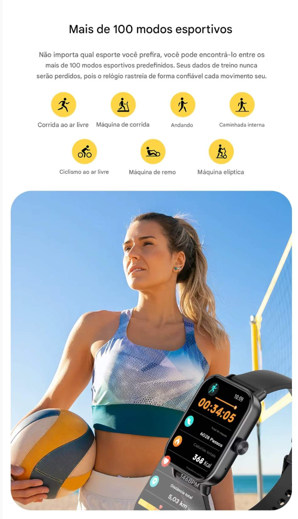 COLMI P81 - Relógio Inteligente com Chamadas de Voz, Tela Ultra de 1,9 Polegada