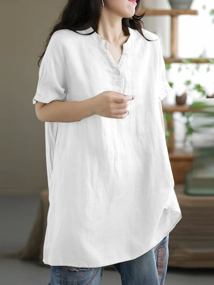 Camisa Feminina Casual – Verão 2025