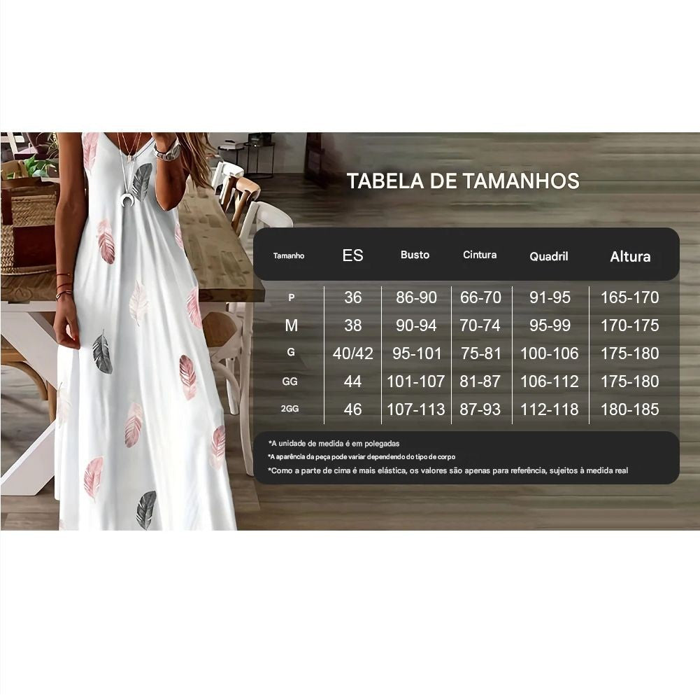 Vestido longo feminino com estampa de coruja indiana, sem mangas, decote V, casual e estiloso para o verão.
