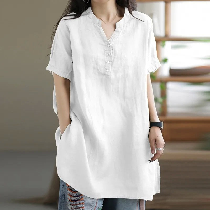 Camisa Feminina Casual – Verão 2025