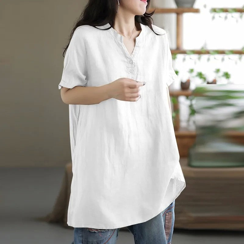 Camisa Feminina Casual – Verão 2025