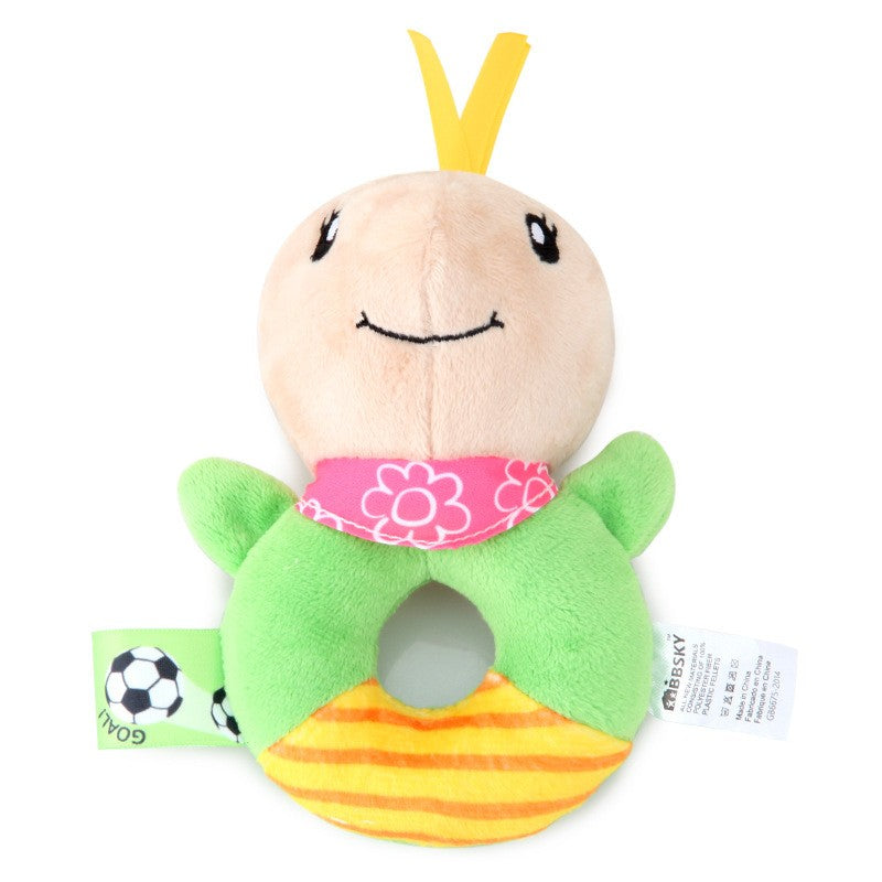Bebê chocalho de pelúcia animal, móbile educativo e divertido para berço — ideal para recém-nascidos de 0 a 12 meses!