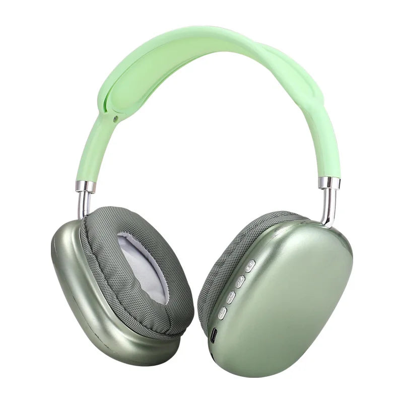 Novo P9 Sem Fio Bluetooth - Fones de Ouvido com Cancelamento de Ruído e Microfone
