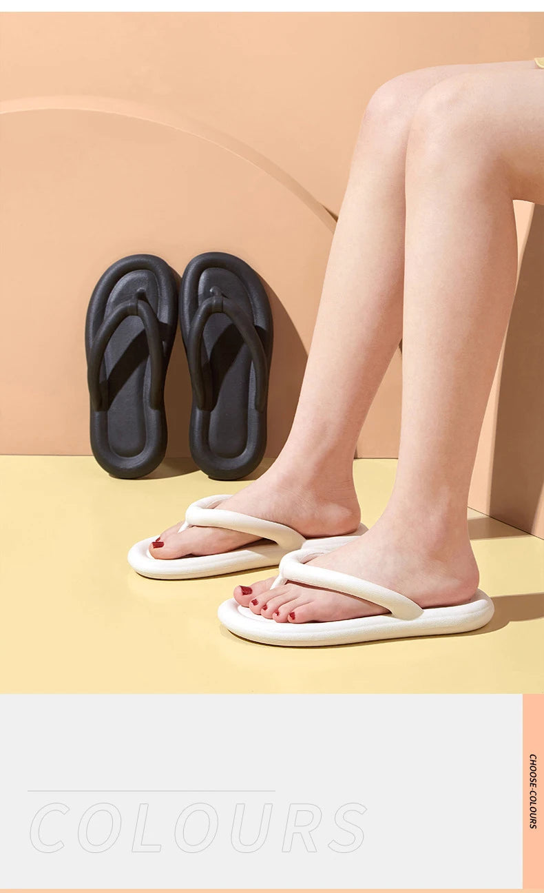 Chinelos Femininos: Chinelos Planos Leves e Confortáveis em EVA Respirável, Estilo Férias, Praia, Chuveiro, Verão, Disponíveis em 5 Cores, Tamanhos 36-41.