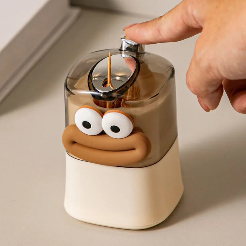 Dispensador Automático de Palitos: Praticidade ao seu alcance! Tenha sempre palitos à mão com nosso dispensador que facilita o acesso.