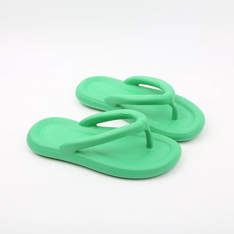 Chinelos Femininos: Chinelos Planos Leves e Confortáveis em EVA Respirável, Estilo Férias, Praia, Chuveiro, Verão, Disponíveis em 5 Cores, Tamanhos 36-41.