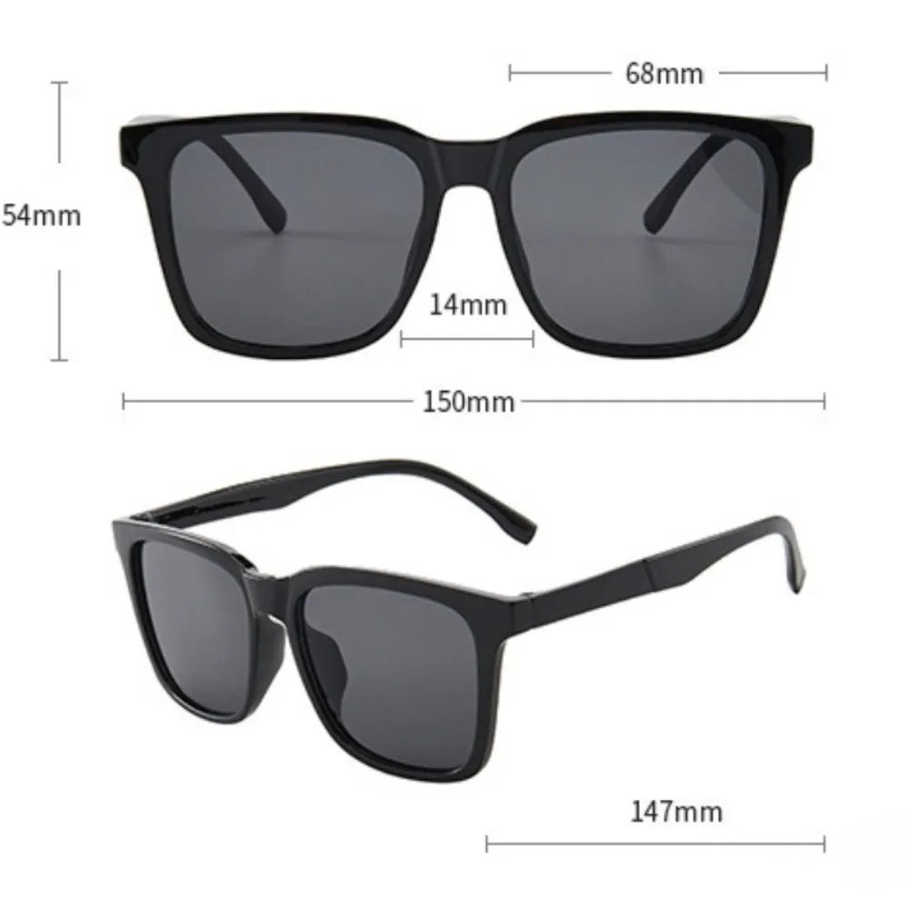 Óculos de sol unissex para dirigir, com lentes de mercúrio e proteção UV400.