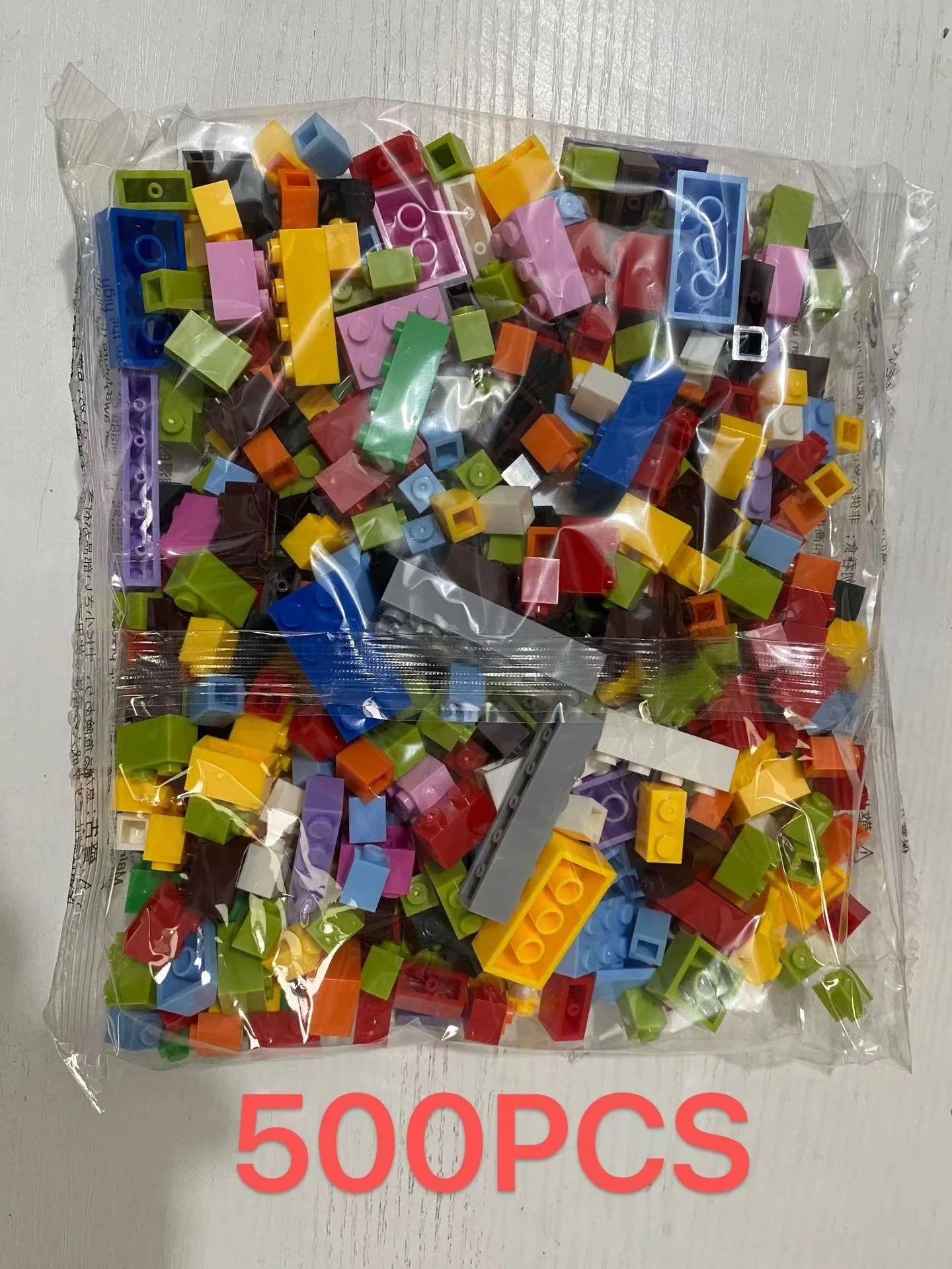 Blocos de Construção Criativos DIY – Conjunto em Massa com 300/500/1000/1500 Peças | Blocos Clássicos de Montar | Presente de Aniversário | Brinquedo Educativo para Crianças