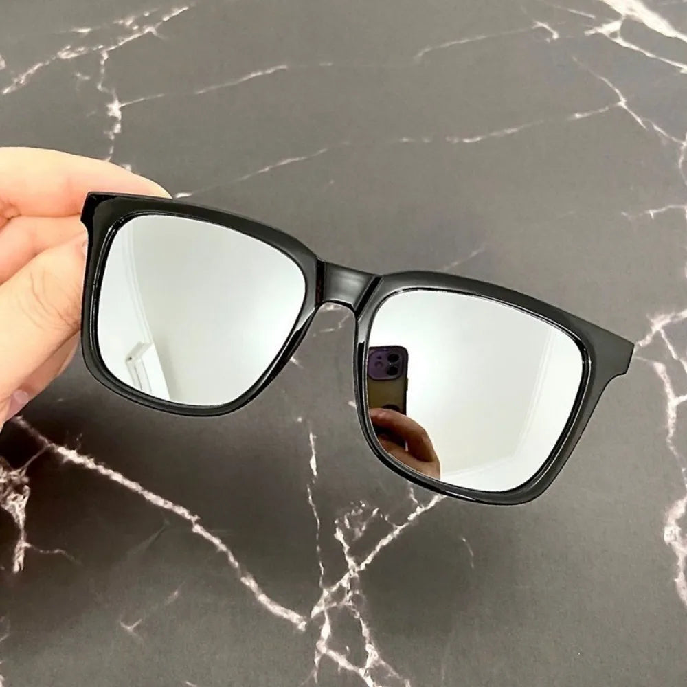 Óculos de sol unissex para dirigir, com lentes de mercúrio e proteção UV400.