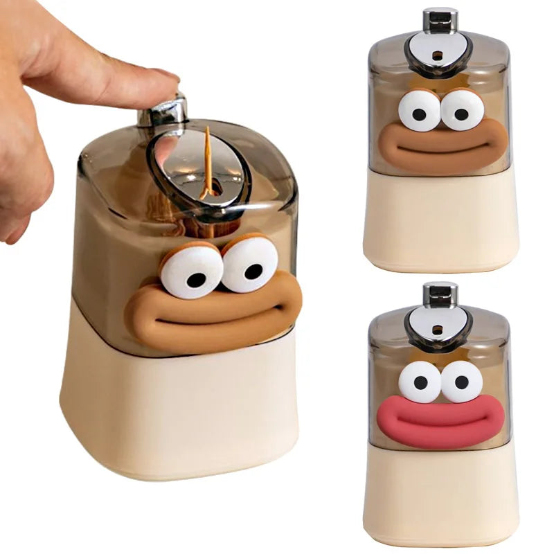Dispensador Automático de Palitos: Praticidade ao seu alcance! Tenha sempre palitos à mão com nosso dispensador que facilita o acesso.