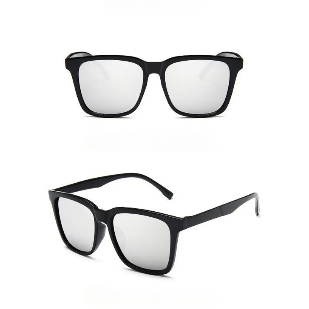 Óculos de sol unissex para dirigir, com lentes de mercúrio e proteção UV400.