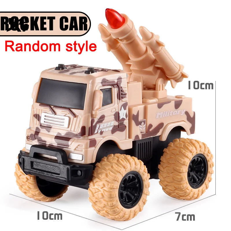 Carro de Brinquedo com Tração nas Quatro Rodas – SUV Off-Road com Movimento Inercial