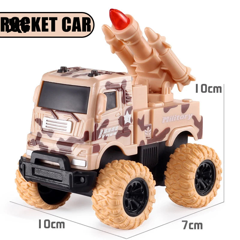 Carro de Brinquedo com Tração nas Quatro Rodas – SUV Off-Road com Movimento Inercial