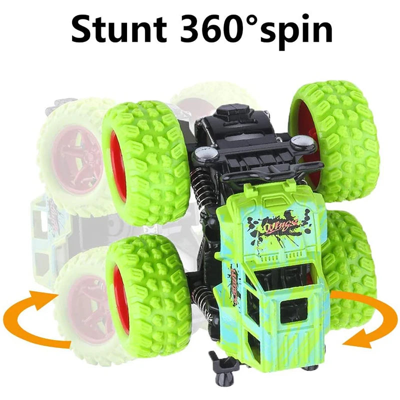 Carro de Brinquedo com Tração nas Quatro Rodas – SUV Off-Road com Movimento Inercial