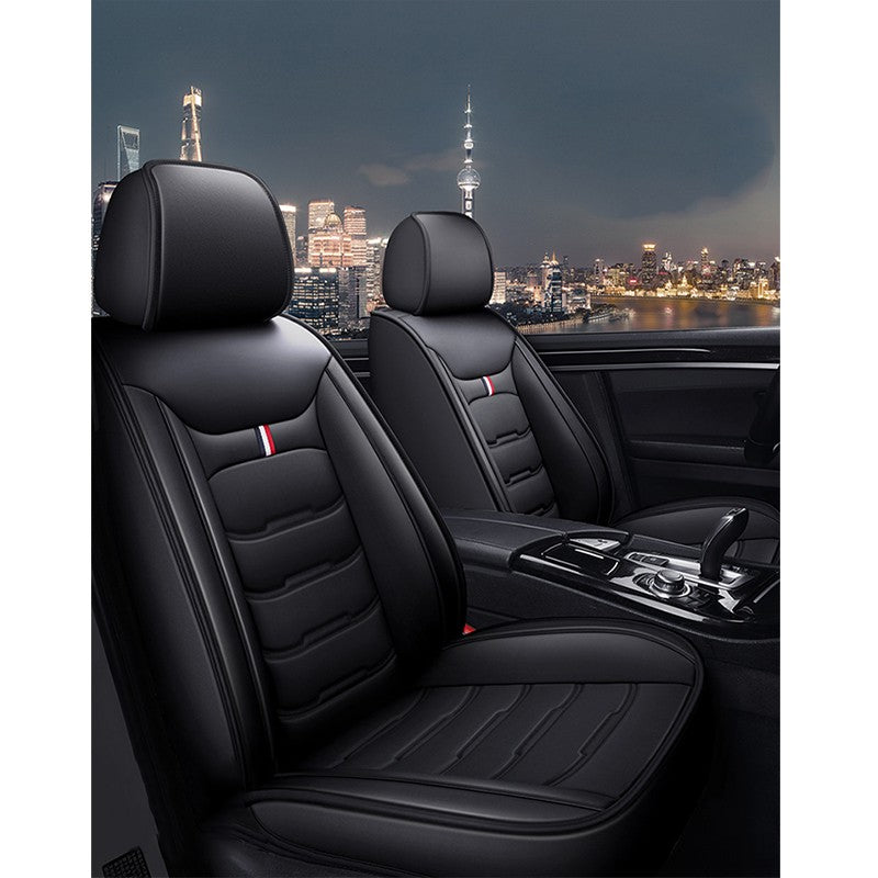 Conjunto de Capas de Banco em Couro PU Universal – Protetor de Assento Dividido para Carros e SUVs | Conforto e Elegância para Todas as Estações