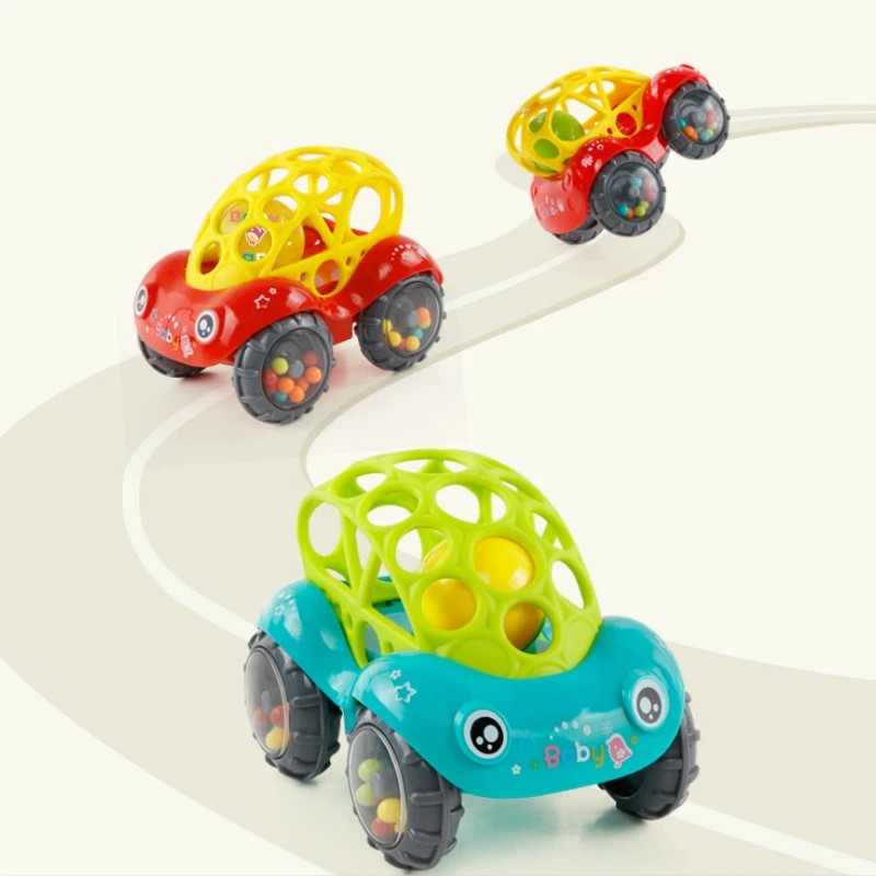 Rolo Inflável para Engatinhar — Brinquedo para Bebês de 6 a 12 Meses | Estímulo ao Desenvolvimento, Tempo de Barriga, Jogos de Fitness e Aprendizagem Precoce com Bola de PVC