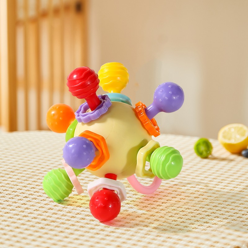 Bola Macia de Segurar para Bebês — Xingdun  Presente ideal para bebês de 0 a 3 anos! ?