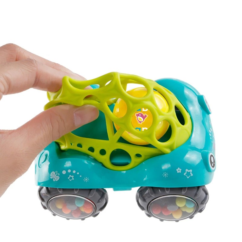 Rolo Inflável para Engatinhar — Brinquedo para Bebês de 6 a 12 Meses | Estímulo ao Desenvolvimento, Tempo de Barriga, Jogos de Fitness e Aprendizagem Precoce com Bola de PVC