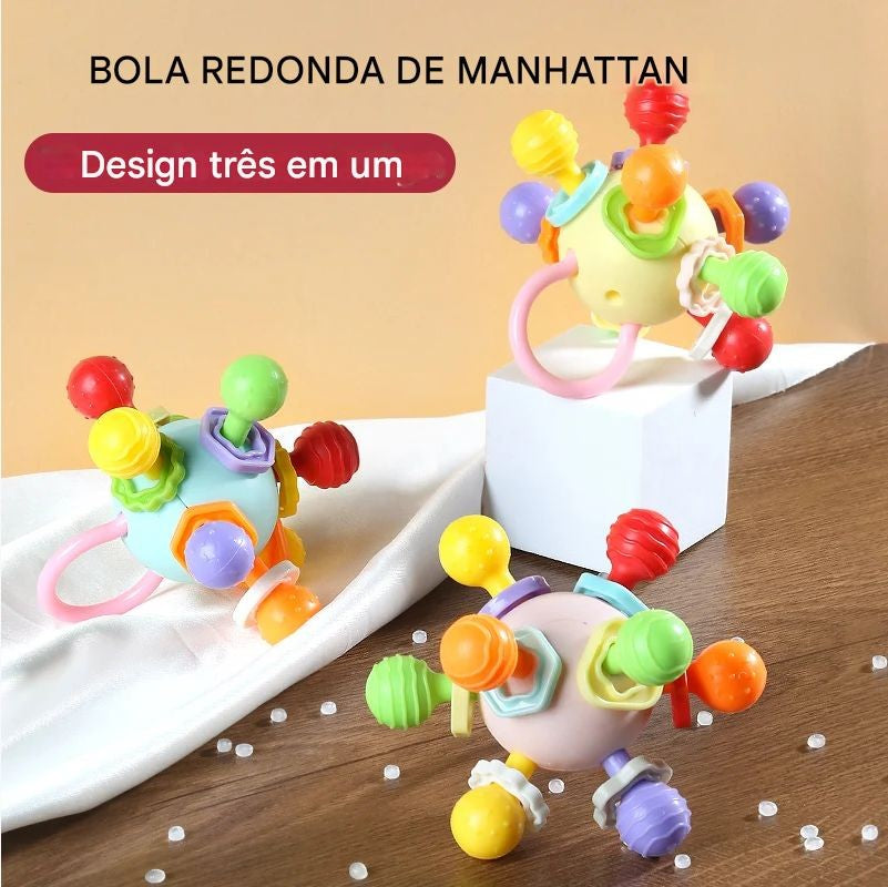 Bola Macia de Segurar para Bebês — Xingdun  Presente ideal para bebês de 0 a 3 anos! ?