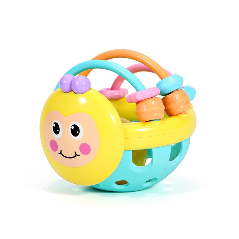 Rolo Inflável para Engatinhar — Brinquedo para Bebês de 6 a 12 Meses | Estímulo ao Desenvolvimento, Tempo de Barriga, Jogos de Fitness e Aprendizagem Precoce com Bola de PVC