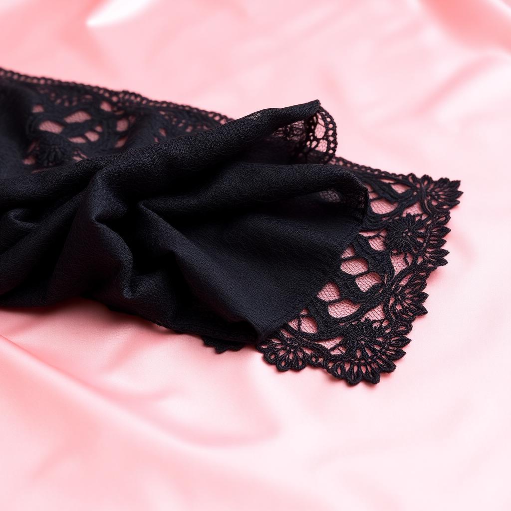Lingerie Renda Preta Sedução